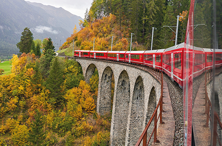 Valtellina - Il Trenino Rosso del Bernina